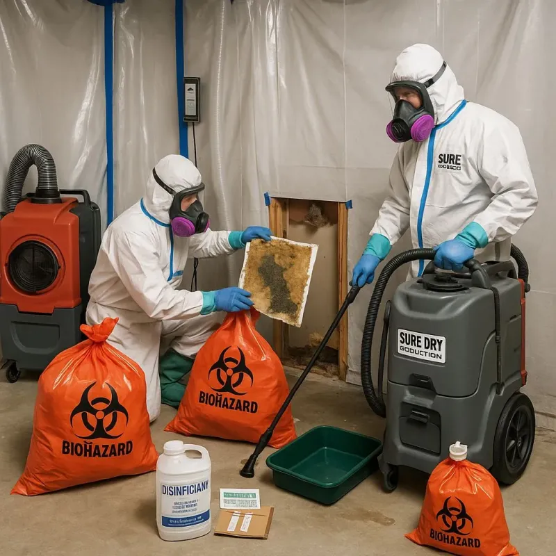 Contaminated Water Handling Protocols process in Hilliard, OH