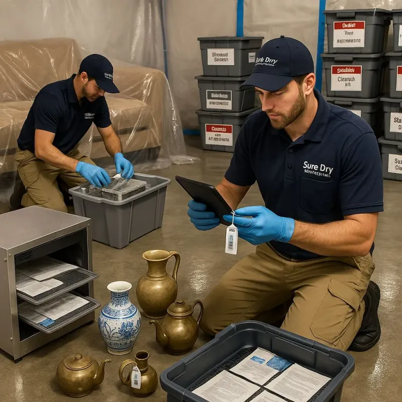 Content Protection and Restoration process in Hilliard, OH